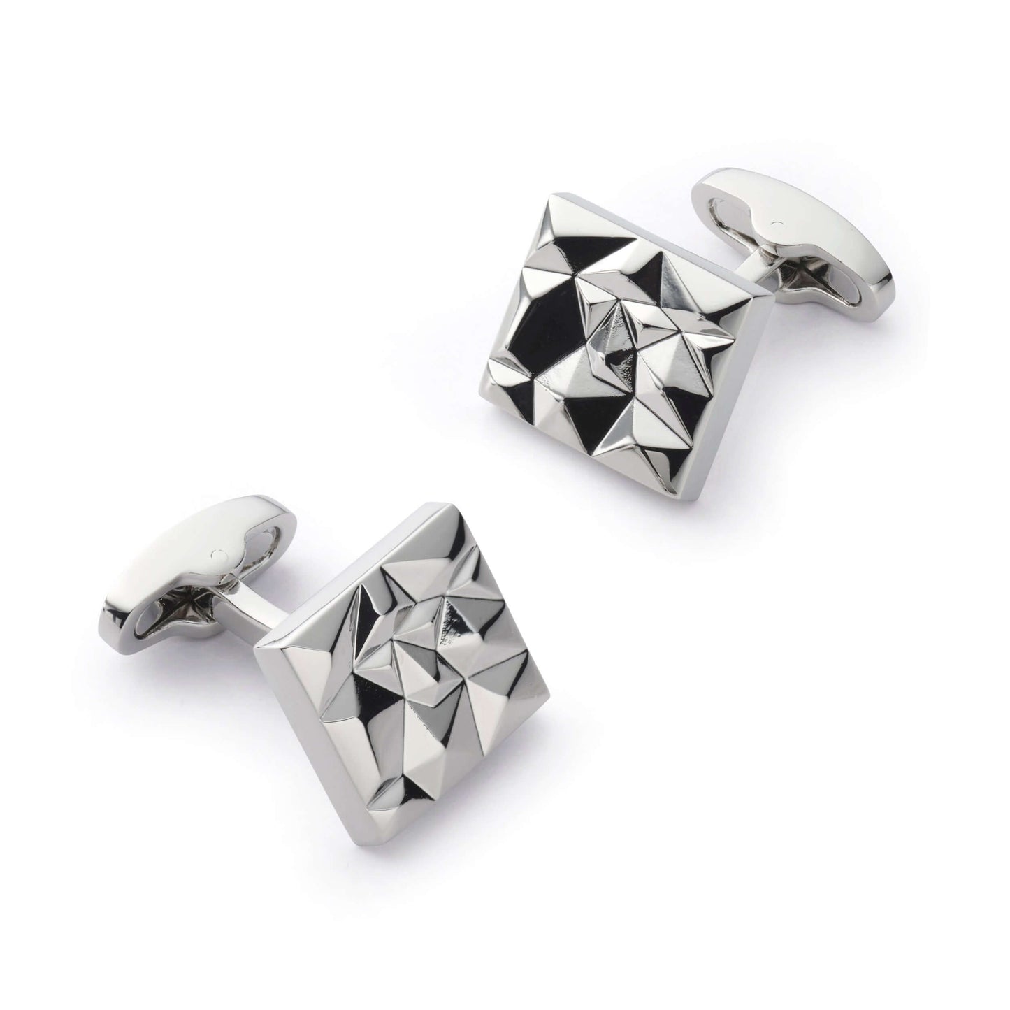 Modernist Cufflinks In Silver